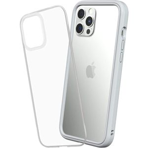 RhinoShield Mod NX Apple iPhone 12 Pro Max Hoesje Transparant/Grijs