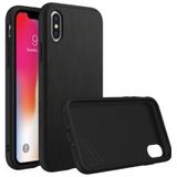 RhinoShield SolidSuit Brushed Steel iPhone XS Hoesje
