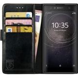 Rosso Element Sony Xperia XA2 Ultra Hoesje Book Cover Zwart