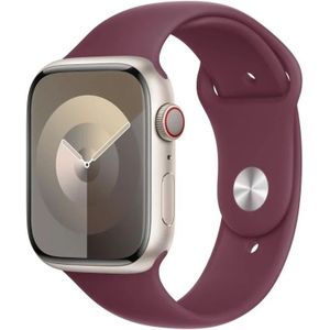 Originele Apple Watch Sportband - 1-9/SE/Ultra 49MM/45MM/44MM/42MM - M/L Rood