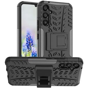 Samsung Galaxy A34 Hoes Robuust Hybride Back Cover Zwart