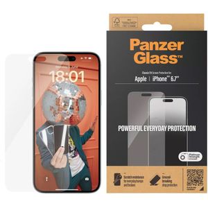 PanzerGlass Classic Fit Apple iPhone 15 Plus Screen Protector Glas