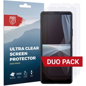 Rosso Sony Xperia 10 III Ultra Clear Screen Protector Duo Pack