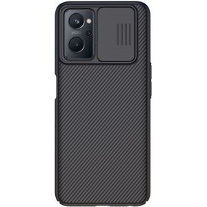 Nillkin CamShield Realme 9i/Oppo A76/A96Hoesje met Camera Slider Zwart