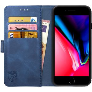 Rosso Element Apple iPhone 7 / 8 Hoesje Book Cover Blauw
