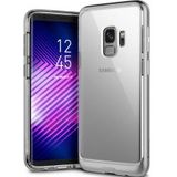 Caseology Skyfall Samsung Galaxy S9 Hoesje Transparant/Zilver