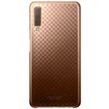 Samsung Galaxy A7 2018 Gradation Clear Cover Goud