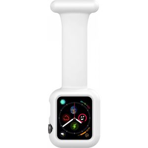 Apple Watch Verpleegkundige Bandje - 1-9/SE - 41MM/40MM/38MM - Siliconen - Wit