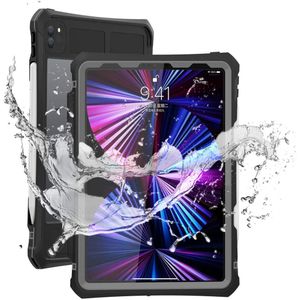 iPad Pro 11 (2020/2021) Hoes Waterdicht Full Protect Cover IP68 Zwart