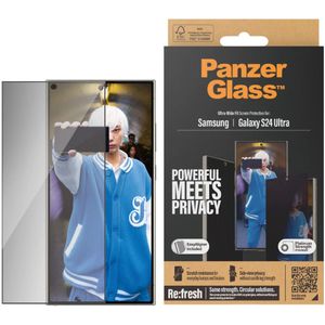 PanzerGlass Ultra-Wide Samsung S24 Ultra Screenprotector Privacy Glass