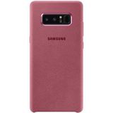 Samsung Galaxy Note 8 Alcantara Cover Roze