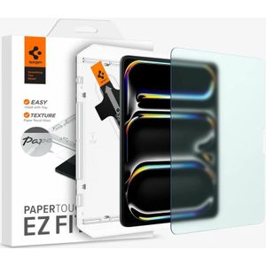 Spigen Paper Touch Apple iPad Pro 13 (2024) Screen Protector met Montageframe
