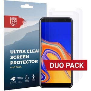 Rosso Samsung Galaxy J4  Ultra Clear Screen Protector Duo Pack