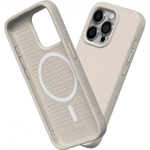 Rhinoshield Solidsuit iPhone 15 Pro Max Hoesje MagSafe Shell Beige