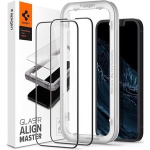Spigen AlignMaster iPhone 13 / 13 Pro Screen Protector Tempered Glass 2-Pack
