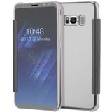 Samsung Galaxy S8 Spiegel Book Case Zilver