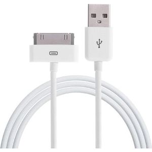 30-pins kabel 1m Wit geschikt voor iPhone/iPad