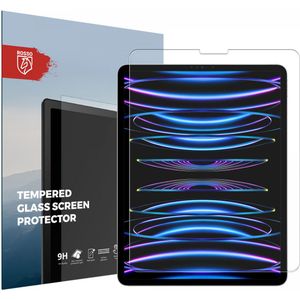 Rosso Screen Protector Geschikt voor Apple iPad Pro 12.9 (2018/2020/2021/2022) 9H Tempered Glass