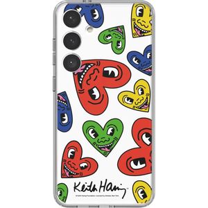 Origineel Samsung Galaxy S24 Plus FlipSuit Plaatje Keith Haring Heart