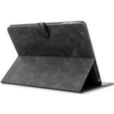 Apple iPad 2/3/4 Portemonnee Tri-fold Hoes Zwart met Standfunctie
