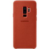 Samsung Galaxy S9 Plus Alcantara Cover Rood