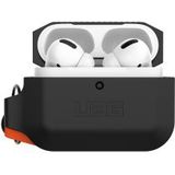 Urban Armor Gear Apple AirPods Pro Hoesje Siliconen Zwart/Oranje