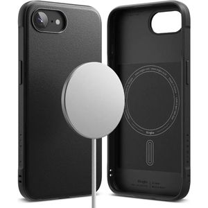 Ringke Onyx Magnetic iPhone 16e Hoesje MagSafe Back Cover Zwart