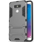 Hybride LG G6 Hoesje Grijs