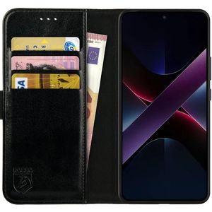 Rosso Element Xiaomi Poco X7 Hoesje Book Case Wallet Zwart