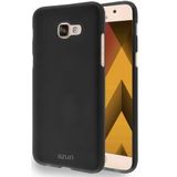 Azuri flexibele cover met sand texture - zwart - voor Samsung Galaxy A