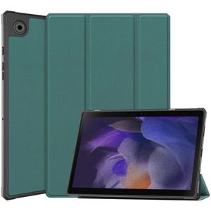 Samsung Galaxy Tab A8 Hoes Tri-Fold Book Case Groen