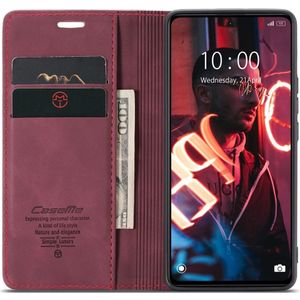 CaseMe 013 Xiaomi Redmi Note 12 Pro Plus Hoesje Book Case Rood