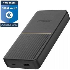 OtterBox Powerbank 10000mAh 18W USB USB-C PD 10W Draadloos Zwart