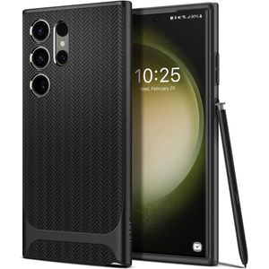 Spigen Neo Hybrid Samsung S23 Ultra Hoesje Back Cover Zwart