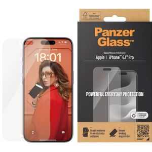 PanzerGlass Classic Fit Apple iPhone 15 Pro Screen Protector Glas