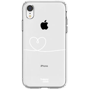 HappyCase Apple iPhone XR Hoesje Flexibel TPU Hartje Print