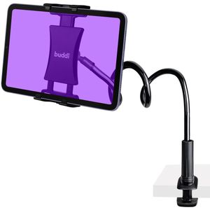 Buddi - Universele Tablet / Smartphone Houder - Flexibel - Zwanenhals - Bureau/Tafel