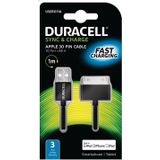 Duracell Data en oplaadkabel voor Ipod/Iphone en Ipad