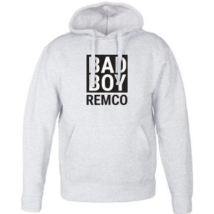 Hoodie voor kinderen bedrukken - Grijs - 10 jaar