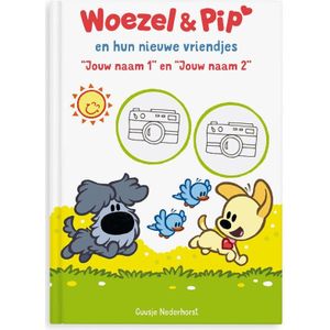 Boek met naam en foto - Woezel & Pip - Vriendjes - XL boek (Hardcover)
