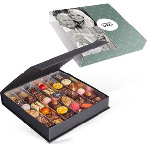 Luxe bonbon giftbox bedrukken - Vaderdag (36 stuks)