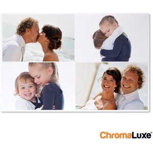 Foto op aluminium afdrukken - Wit (ChromaLuxe) - 60 x 40 cm
