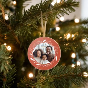 Gepersonaliseerde plexiglas kersthangers - Set van 2