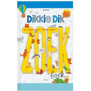 Dikkie Dik - Groot zoekboek met naam en foto - Hardcover