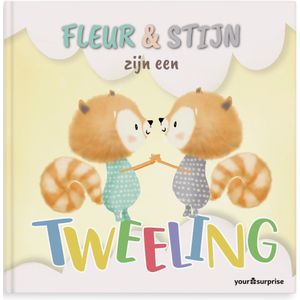 Gepersonaliseerd boek - voor Tweelingen of Drielingen - Hardcover