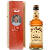 Whiskey in bedrukte kist - Jack Daniels Tennessee Honey