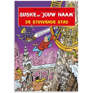 Persoonlijk stripboek - Suske en Wiske 'De stuivende stad' (Hardcover)