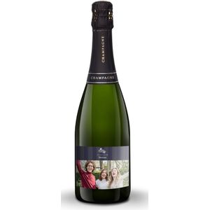 Champagne met bedrukt etiket - René Schloesser (750ml)