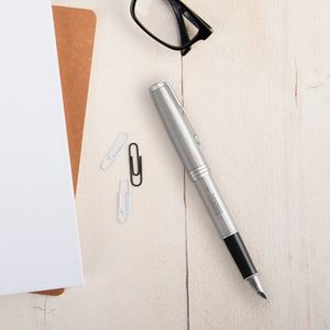 Parker - Sonnet - Vulpen graveren - Links (Zilver)