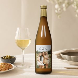 Wijn met bedrukt etiket - Mainzer Domherr Spätlese Peter Meyer